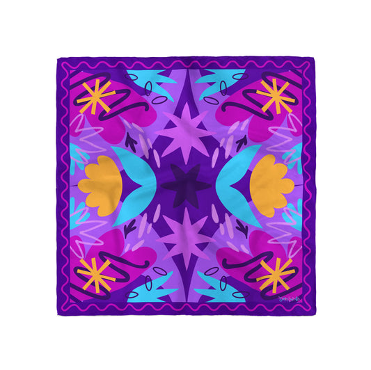 Pañoleta Eco - Violeta Neptuno