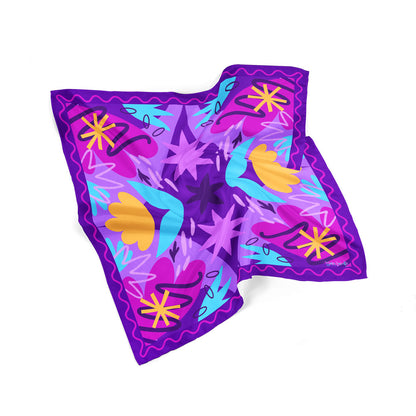 Pañoleta Eco - Violeta Neptuno